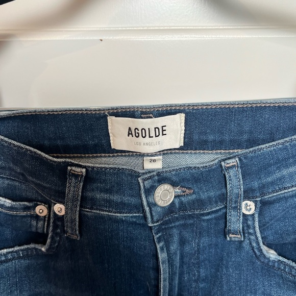 Agolde Sophie Crop Jeans (26) - Picture 5 of 5